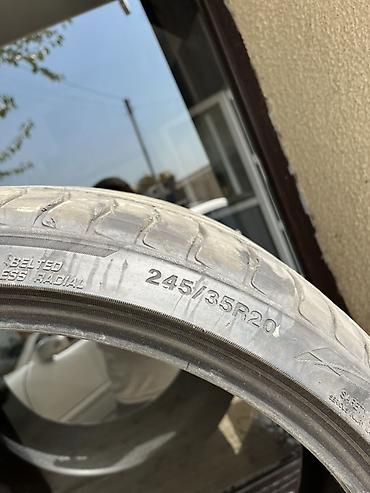 xezer avtomobil krediti 2020: 245/35 R20 ölçülü yay/performance tipli minik avtomobili şini - Ölçü — 2