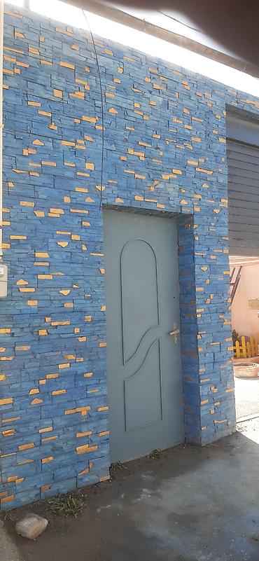 Fasad işləri: Kabançik travertin dekorativni daş usdasi -da lalafo.az — 12 Fasad işləri: Kabançik travertin dekorativni daş usdasi — 12