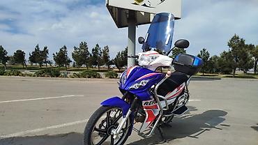 moto usda: UCUZA VERECEM Moto şuşə külək qoruyucu: öz motosikletimdə bəyənmədim — 3