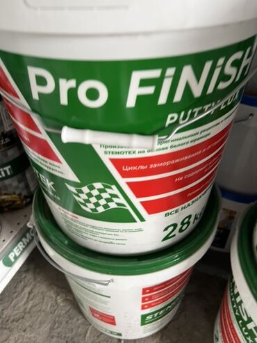 шпаклевка мешок цена: Шпатлевка Pro Finish Putty Lux в ведре весом 28 кг. Предназначена для