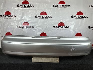 семёрка кузов: Задний Бампер Toyota 2001 г., Б/у, цвет - Серебристый, Оригинал