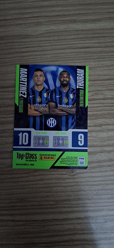Original Fifa oficialy İtaly panini kartı. İtalyada alınıb ideal
