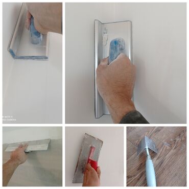 Шпаклевка: Шпаклевка 1+2слой тартабыз +шкурка шлифовка покраска — 8