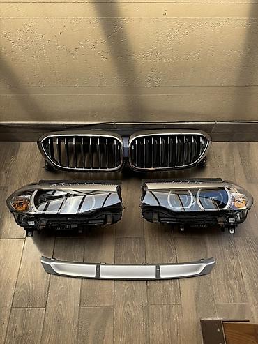 Автозапчасти: Комплект передних фар BMW 2019 г., Новый, Оригинал, Корея — 2