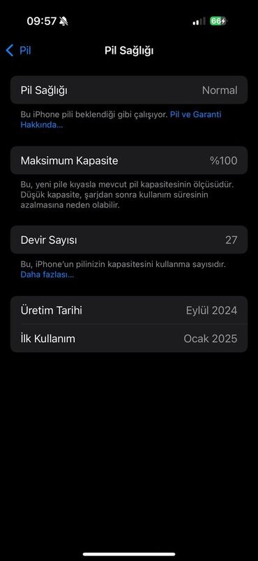 ayfon 7 qiymeti: IPhone 16 Pro, 128 GB, Desert Titanium