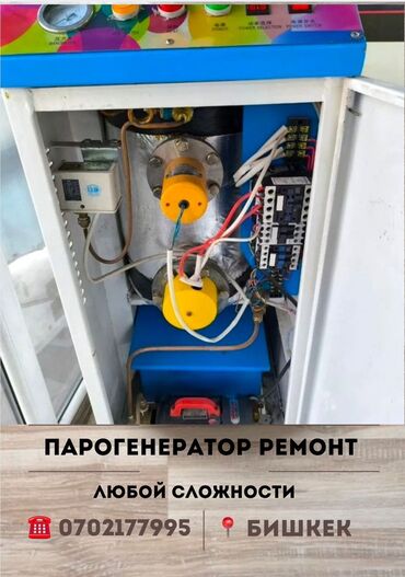 промышленный парогенератор: Портативный парогенератор, предназначенный для производства пара