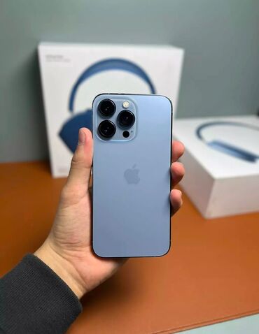 чехлы на айфон 13 про бишкек: IPhone 13 Pro, Колдонулган, 128 ГБ, Desert Titanium, Коргоочу айнек, Каптама, 93 %