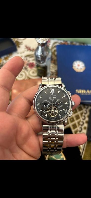 Наручные часы: Новый, Наручные часы, Patek Phillipe, цвет - Черный — 1