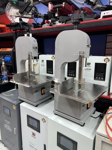 Другие инструменты: Мясорезка Напряжения 220вольт Промышленная ленточная пила для мяса и — 2