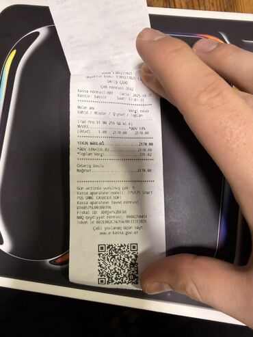 Apple iPad: Apple iPad Pro 11 (2025), 11", 256 GB, Pulsuz çatdırılma — 5