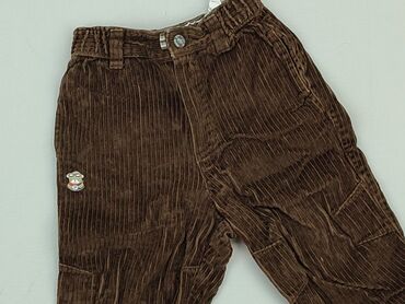 czarny kombinezon hm: Baby material trousers, 6-9 months, 68-74 cm, H&M, condition - Good