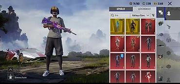 Digər aksesuarlar: PUBG Mobile hesabı – zəngin inventar və nadir əşyalar - Səviyyə: 83+ — 2
