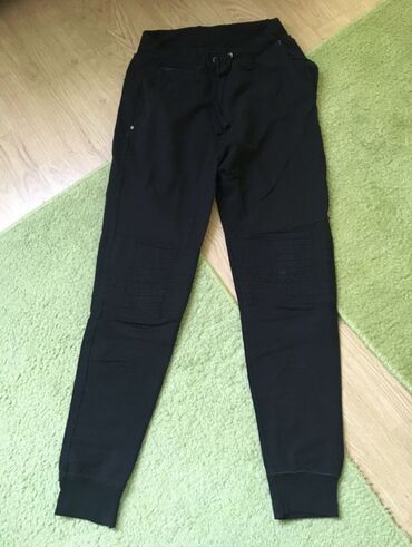 plava odela: Sweatpants, L (EU 52), M (EU 50), S (EU 48), 7Arrows, color - Black, Cotton