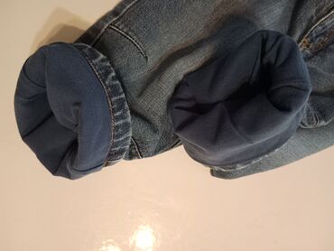 Pantalone: H&M LOGG farmerke za bebe Termo imaju pamučnu postavu Veličina 80 — 6