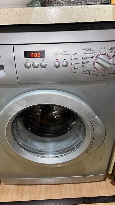 bosch: Paltaryuyan maşın Bosch, 6 kq, İşlənmiş, Avtomat, Qurutma var, Kredit yoxdur, Ödənişli çatdırılma — 3