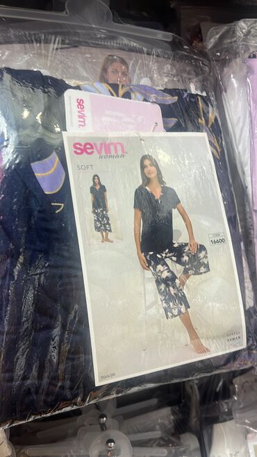 Пижамы: Пижама, Хлопок, Турция, Все размеры — 9