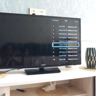 tv stendler 2019: İşlənmiş Televizor Samsung Led 32" FHD (1920x1080), Ünvandan götürmə