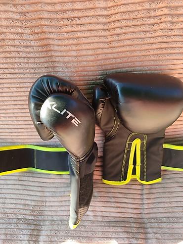 Borilački sportovi: Lonsdale X-Lite bokserske rukavice Black/Lime – NOVE Prodajem nove — 6