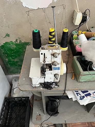 düz tikiş maşını: Paltar tiken ve overlok ikisin bir yerde — 2