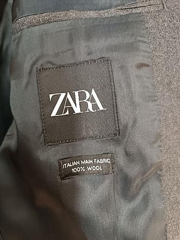 пижам: Мужской костюм, XL, L, Zara, Новый, цвет - Серый, Бесплатная доставка — 5