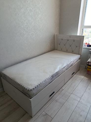 bunk bed: Односпальная кровать, Новый, С мягким изголовьем, длина - 200 см — 7