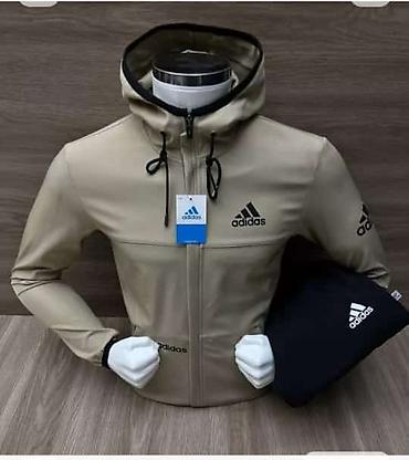 крой брюки: Мужской спортивный костюм, Все размеры, Adidas, Новый, Платная доставка — 1
