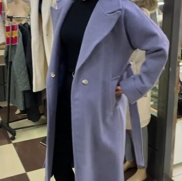пиджак голубой: Пальто, 2XL (EU 44)