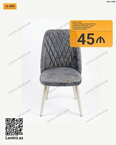 stol stul: LA MINI kreslo/stul - Model: Kod 11330 - Miqdar: 1 ədəd (minimum — 1
