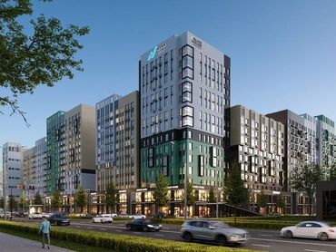 квартира шлагбаума: 2 комнаты, 81 м², Элитка, 7 этаж, ПСО (под самоотделку)