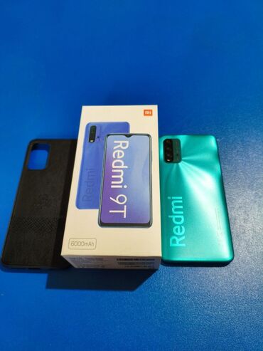 айфон 11 64 гб цена бу: Redmi, Redmi 9T, Колдонулган, 128 ГБ, түсү - Жашыл, 2 SIM