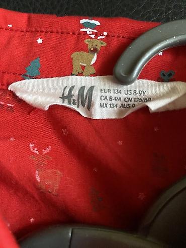 qar şalvarı: Uşaq köynəyi – H&M - Brend: H&M - Rəng: parlaq qırmızı - — 2