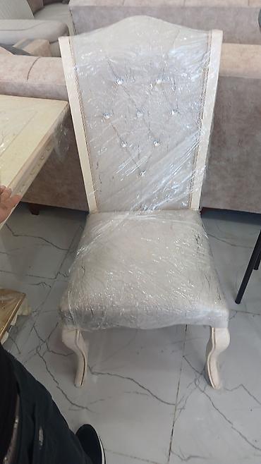 kafe stul: Mətbəx üçün, Yeni, Qatlanmayan, rəng - Ağ Stul — 5