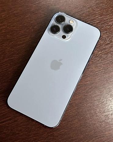 iphone cs max: IPhone 13 Pro, Б/у, 256 ГБ, Голубой, Кабель, 93 % — 1
