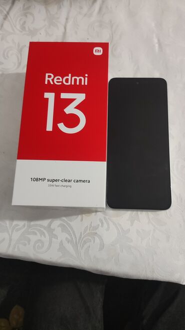 Redmi: Redmi, Redmi 13, Новый, 256 ГБ, цвет - Синий, 1 SIM, 2 SIM