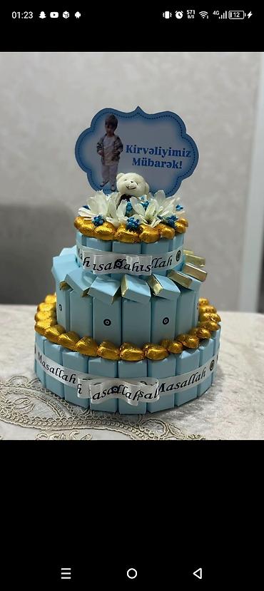 ramazan dekorları: Məclis və hədiyyələr üçün şokolad kompozisiyaları və xüsusi dizayn — 2