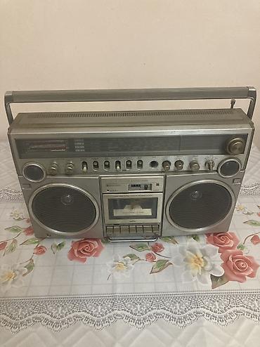 ipod classic 7: Vintage Panasonic National radio-kaset pleyer boombox — 1