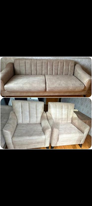 İşlənmiş, Divan, 2 kreslo