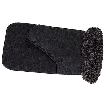 перчатки спортивные: Рукавицы утепленные иск мех (диагональ) Цвет: черный Размер