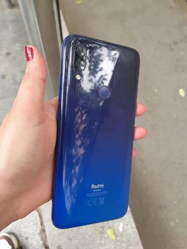 Samsung: Samsung Galaxy A03s, 32 GB, rəng - Göy, Barmaq izi, İki sim kartlı