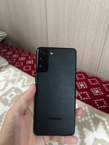 курсы ремонта телефонов: Samsung Galaxy S21 Plus 5G, Б/у, 128 ГБ, цвет - Черный, 2 SIM