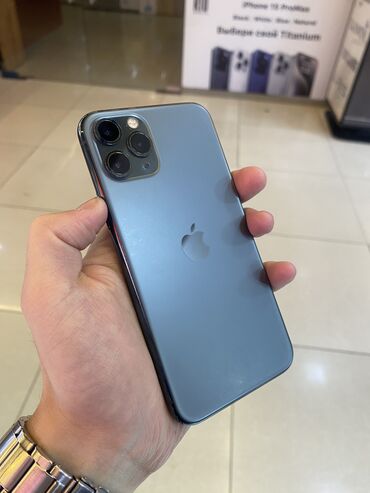 купить бп для пк: IPhone 11 Pro, Колдонулган, 64 ГБ, Alpine Green, Коргоочу айнек, Кабель, 100 %