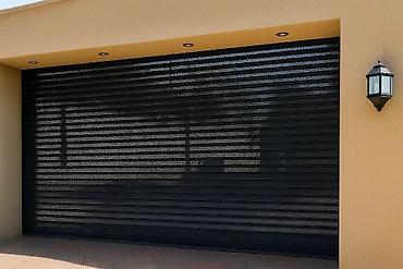 qapi rengleri: Alüminium/perforasiyalı şüşəpanjur tipli avtomatik jalüz qapılar - — 3