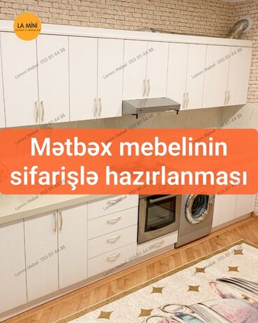 İkimərtəbəli uşaq çarpayıları: La Mini Mebel şirkəti olaraq, mətbəx mebellərinin sifarişlə