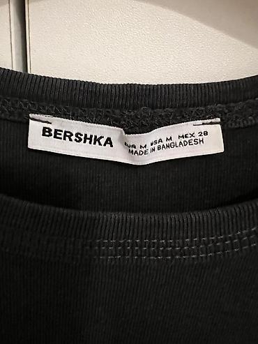cins: Bershka uzunqollu qısa köynək (crop top) - Brend: Bershka - Ölçü: M — 2