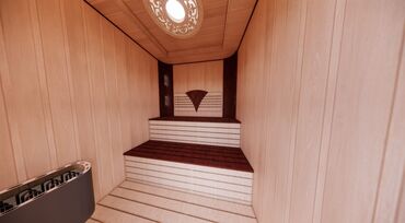 Digər tikinti xidmətləri: Sauna tikintisi Azərbaycanın istənilən bölgəsində Sauna,hamam,duz — 8