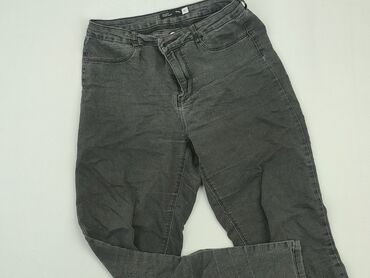 spódnice jeansowe z przetarciami czarne: Jeansy, SinSay, M, stan - Dobry