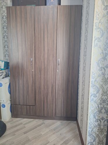 шкаф для вещей: Шкаф для одежды, Прямой, ЛДСП