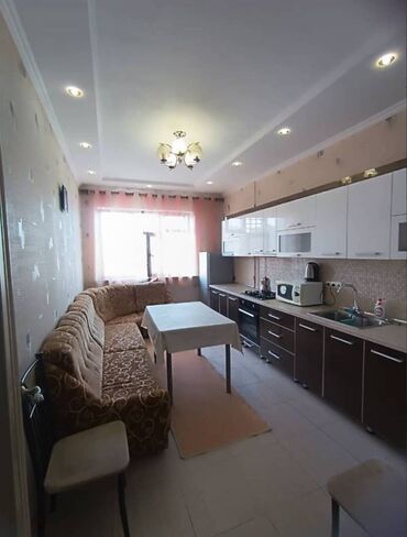 сдается квартира район джал: 2 комнаты, 70 м², Элитка, 11 этаж, Косметический ремонт