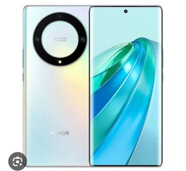 телефоны хонор: Honor X9a, Б/у, 256 ГБ, цвет - Голубой, 2 SIM