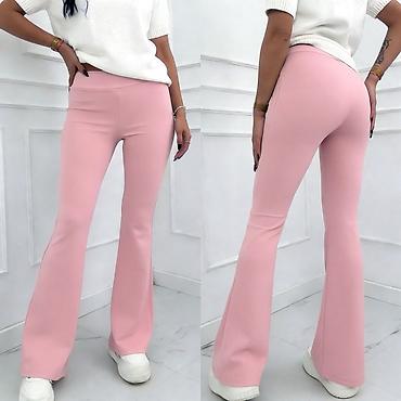 Pantalone: 🔥Ženske pantalone sa zvonastim nogavicama – više boja
✅1900 din — 4